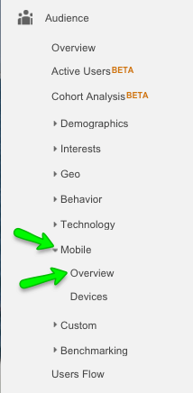 Google Analytics Mobile Overview